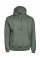 Leaf Green Men's Hooded Sweatshirt