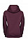 Burgundy Kids Hooded Sweatshirt