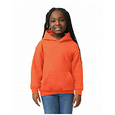 Orange Heavy Blend™ Youth Hooded Sweatshirt