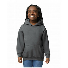 Charcoal Heavy Blend™ Youth Hooded Sweatshirt