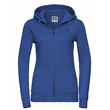 Bright Royal Ladies' Authentic Zipped Hood Jacket