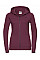 Burgundy Ladies' Authentic Zipped Hood Jacket