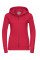 Classic Red Ladies' Authentic Zipped Hood Jacket