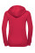 Classic Red Ladies' Authentic Zipped Hood Jacket