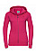 Fuchsia Ladies' Authentic Zipped Hood Jacket