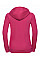 Fuchsia Ladies' Authentic Zipped Hood Jacket