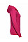 Fuchsia Ladies' Authentic Zipped Hood Jacket