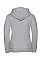 Light Oxford Ladies' Authentic Zipped Hood Jacket