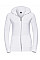 White Ladies' Authentic Zipped Hood Jacket