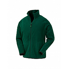 Forest Green Recycled Microfleece Jacket