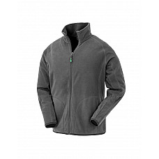 Grey Recycled Microfleece Jacket