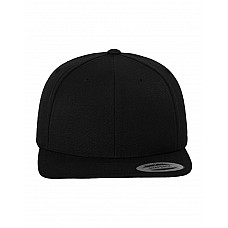 Black Classic Snapback Cap