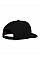 Black Classic Snapback Cap