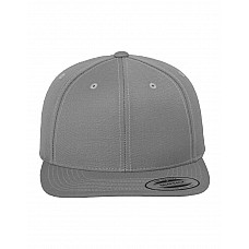 Silver Classic Snapback Cap