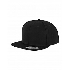 Black/Black Classic Snapback Cap