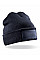 Navy Double Knit Thinsulate™ Printers Beanie