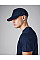 White/French Navy Ultimate 5 Panel Cap Sandwich Peak