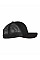 Black Retro Trucker Cap