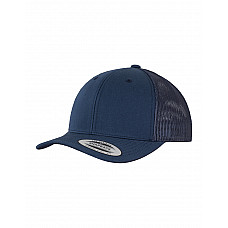 Navy Retro Trucker Cap