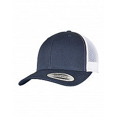 Navy/White Retro Trucker Cap