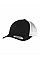 Black/White Retro Trucker Cap