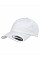 White Low Profile Cotton Twill Cap