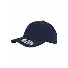 Navy Low Profile Cotton Twill Cap