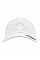 White Low Profile Cotton Twill Cap