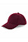 Burgundy Pro-Style Heavy Brushed Cotton Cap