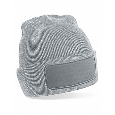 Heather Grey Original Patch Beanie