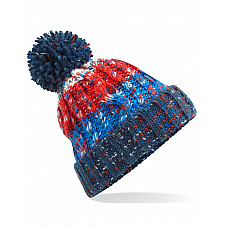 Chilli Blues Corkscrew Pom Pom Beanie