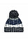 Arctic Dawn Corkscrew Pom Pom Beanie