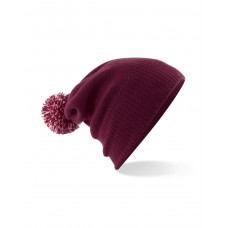 Burgundy/Off White Snowstar® Beanie