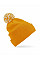 Mustard/ Off White Snowstar® Beanie