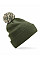 Olive Green/Oatmeal Snowstar® Beanie