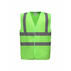 Lime Enhanced Vis Waistcoat