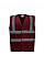 Maroon Enhanced Vis Waistcoat