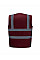 Maroon Enhanced Vis Waistcoat