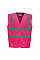 Pink Enhanced Vis Waistcoat