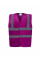 Raspberry Enhanced Vis Waistcoat