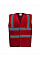 Red Enhanced Vis Waistcoat