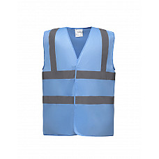 Sky Blue Enhanced Vis Waistcoat