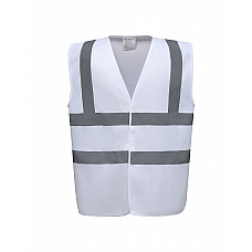 White Enhanced Vis Waistcoat