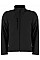 Black Regular Fit Soft Shell Jacket