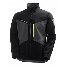 Black/Dark Grey Aker Softshell