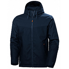 Navy Blue Oxford Winter Jacket