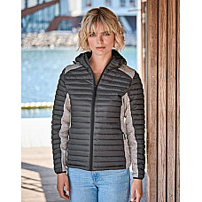 Space Grey/Grey Melange Ladies' Aspen Crossover Jacket