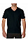 Black Premium Cotton® Adult V-Neck T-Shirt