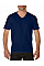 Navy Blue Premium Cotton® Adult V-Neck T-Shirt