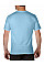 Light Blue Premium Cotton® Adult V-Neck T-Shirt